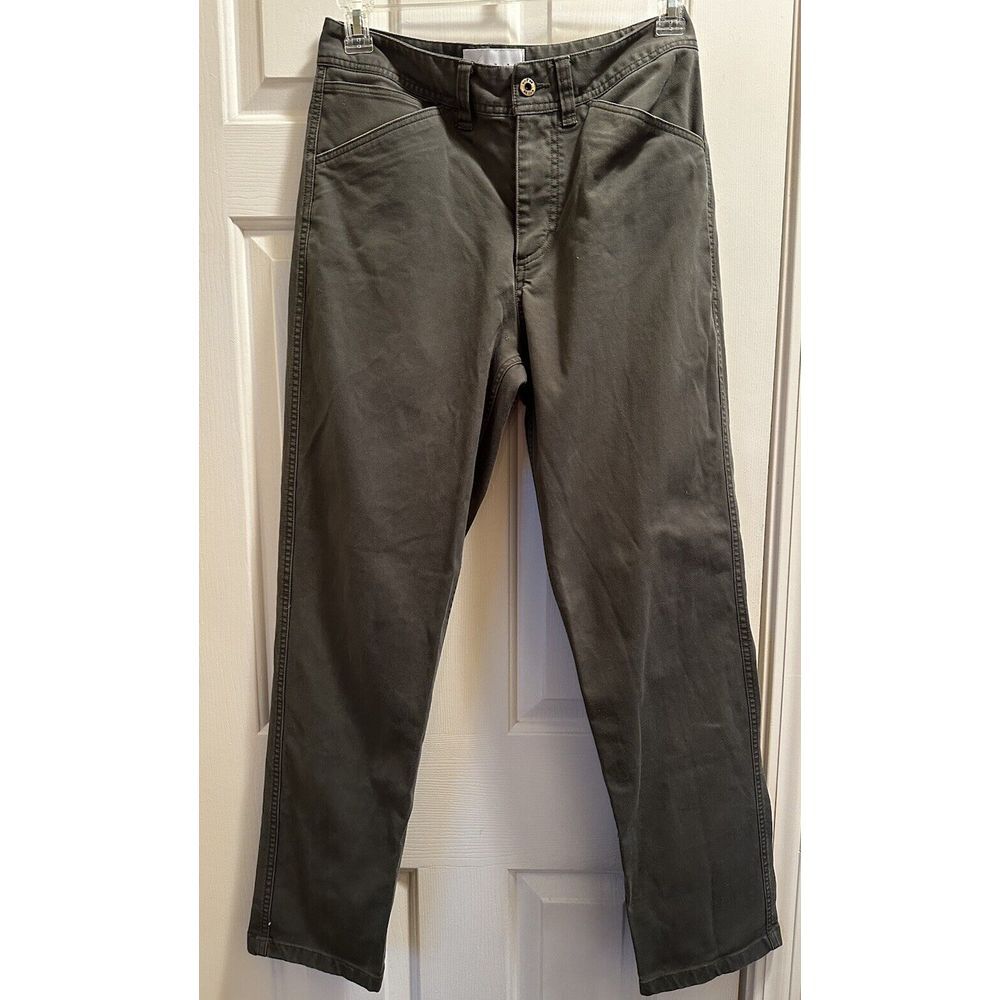 Nike SB Jeans Mens 30x30 Denim Cotton Stretch Army‎ Green 5 Pocket Skater Casual